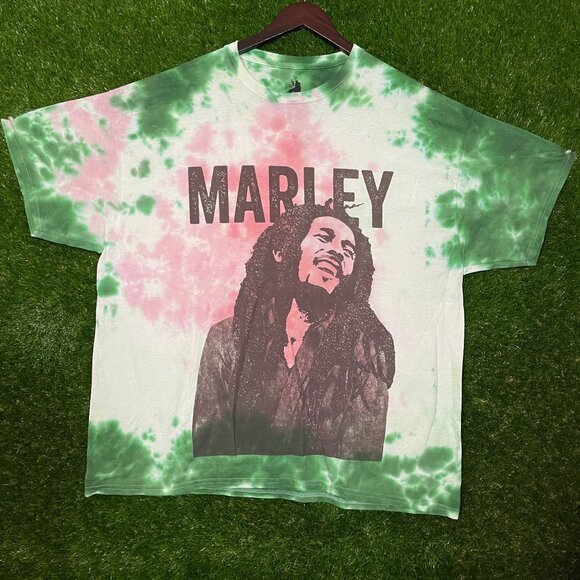 Ziggy Marley Rock Tour Tie-dye T-shirt, size 2XL - Picture 1 of 4